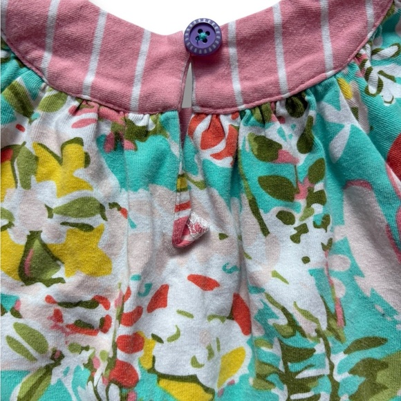 Matilda Jane Pink and White Striped Tank Top size 12-18 months - Picture 4 of 7